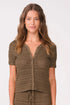PQ Swim Olive Lee Crochet Top